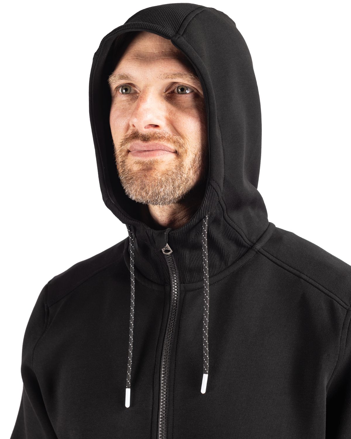Roam Eco Half Zip Recycled Mens Hooded Pullover