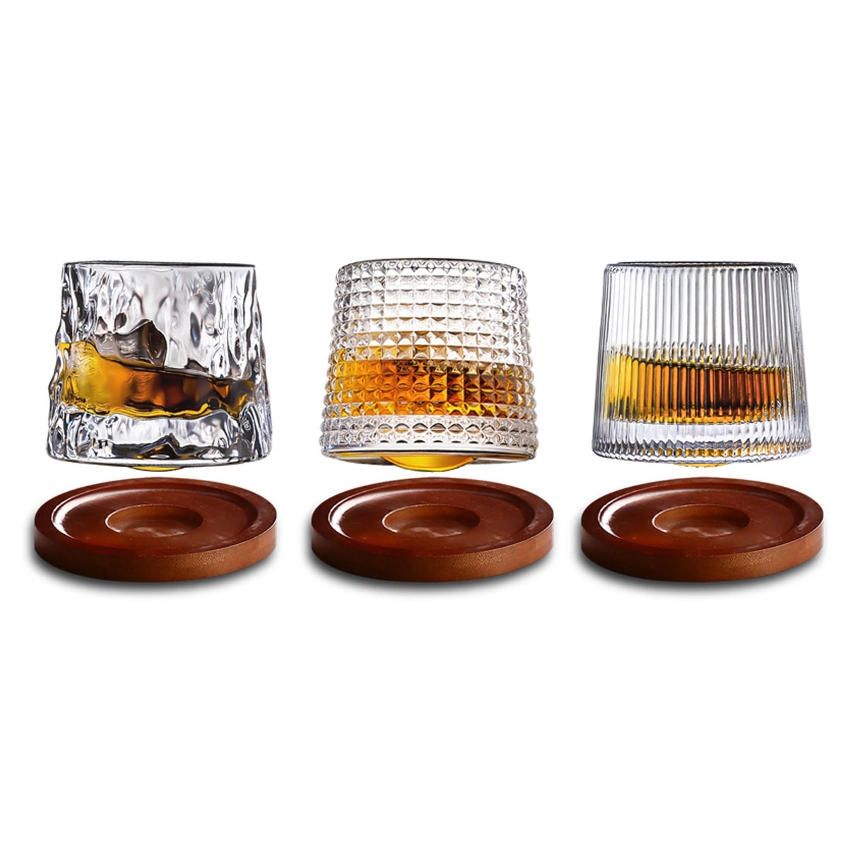 Crystal Whiskey Glasses 5OZ 4