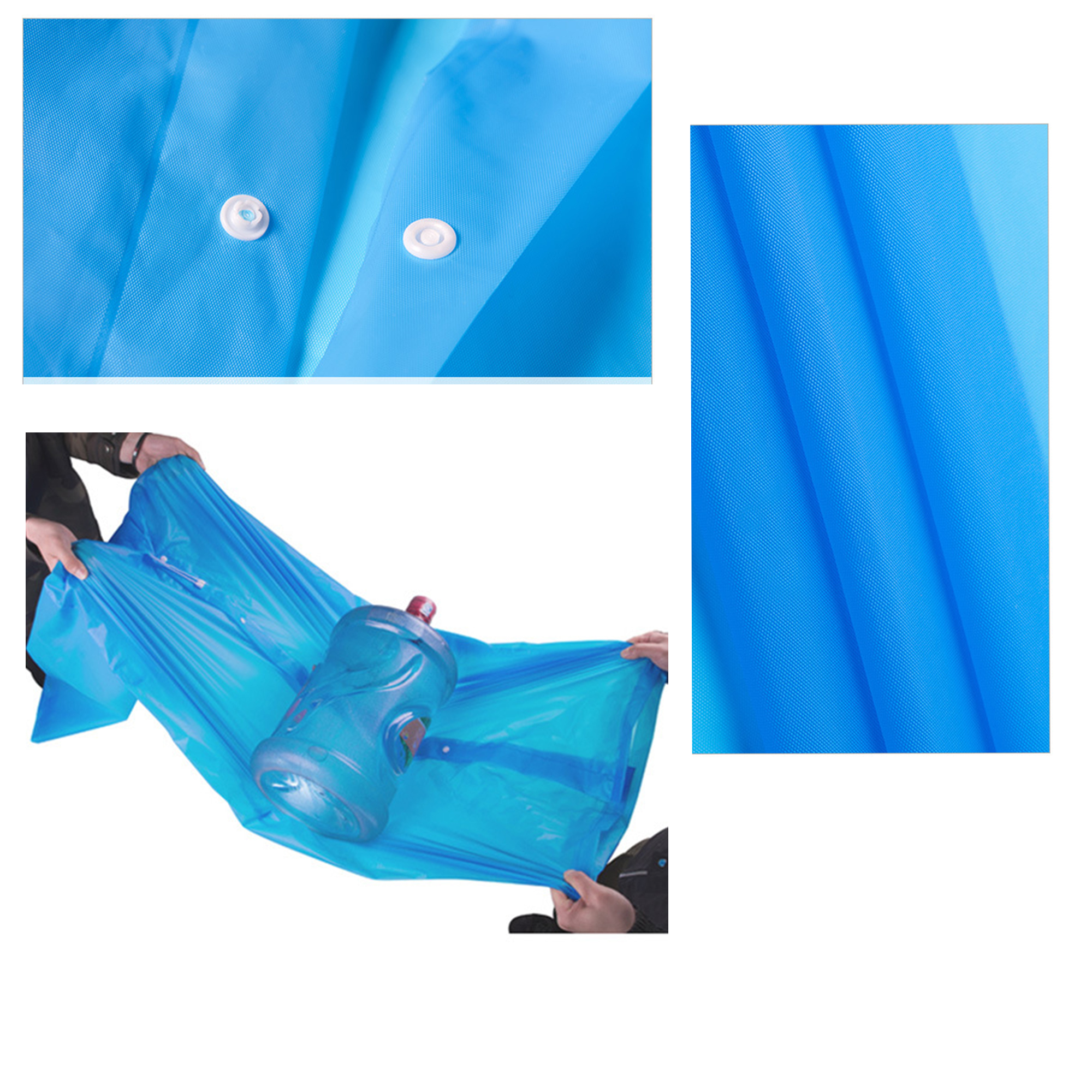 Adult EVA Non-disposable Raincoat 2