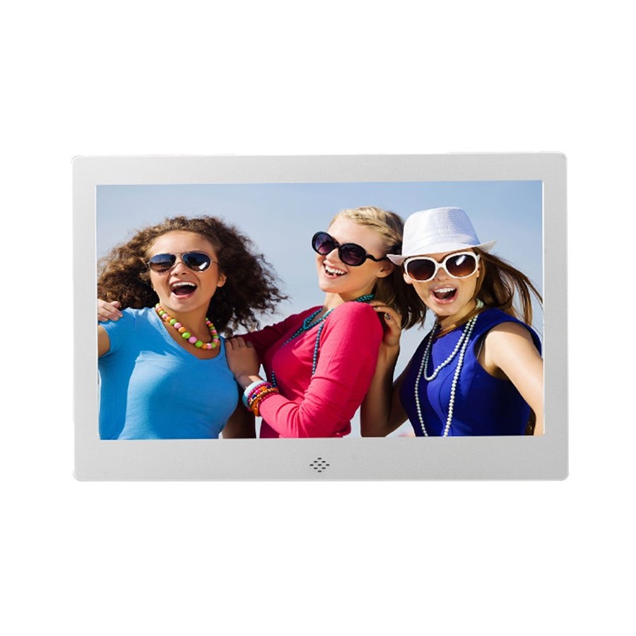 Memoria Metal 10" Digital Picture Frame Picture Slide Show / Video / Audio 2