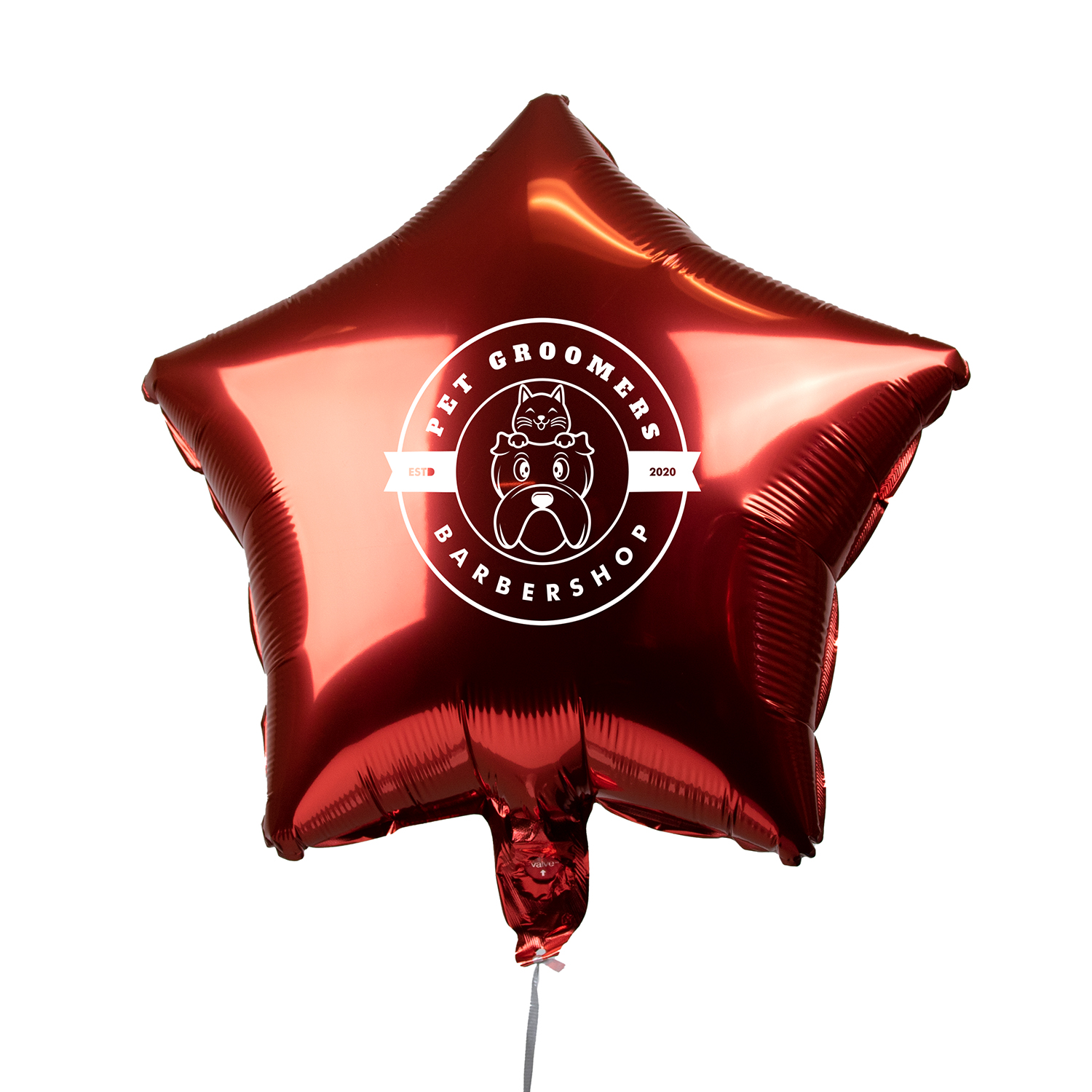18" Star-Shaped Mylar Balloon (1 Color Imprint) 8
