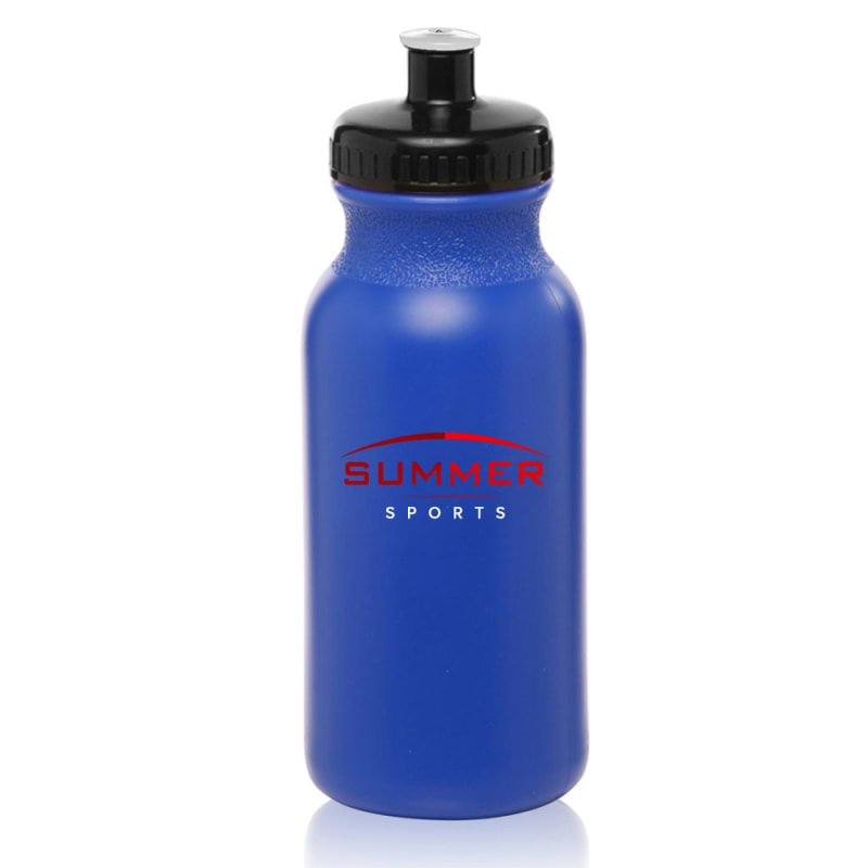 20 Oz Push Cap Sports Water Bottles 19