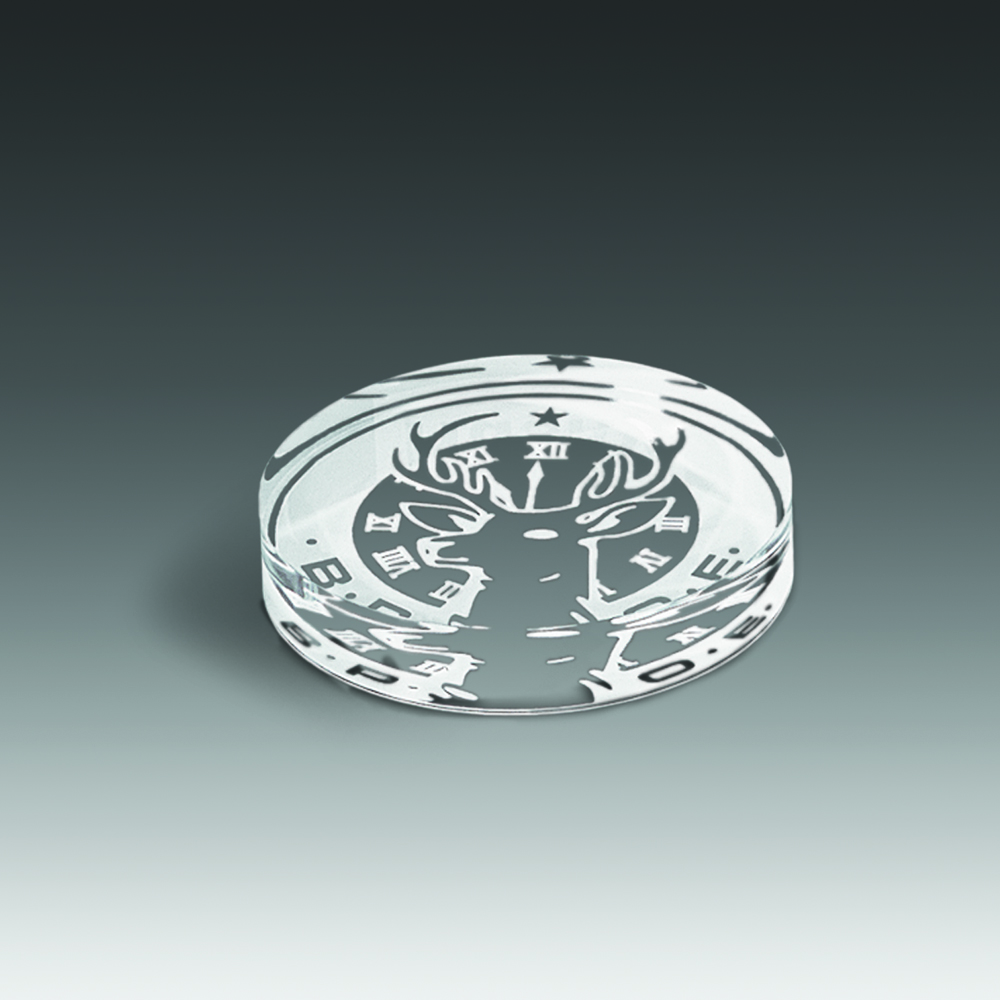 3" Circle Paperweight 2