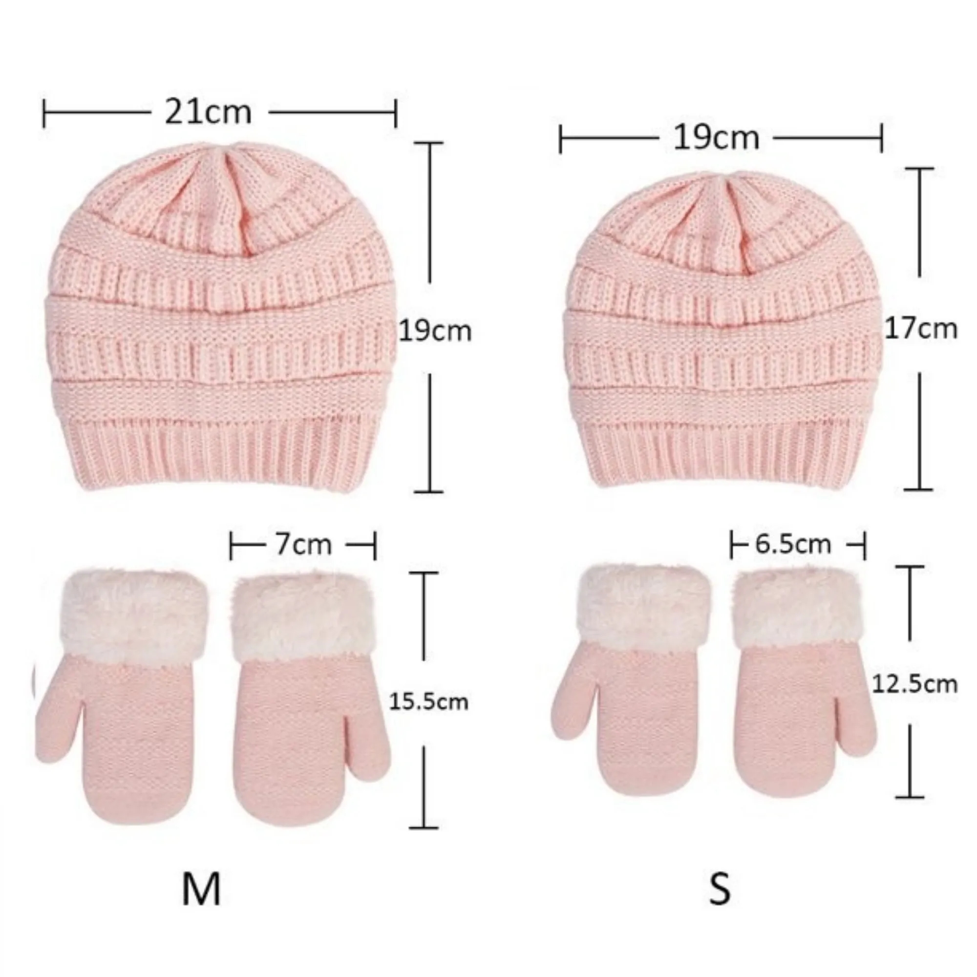 Kids Winter Hats and Gloves Sets 3