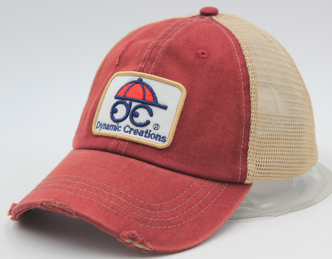 Trucker ca6 Panel Washed Pigment Dyed Soft Mesh Back