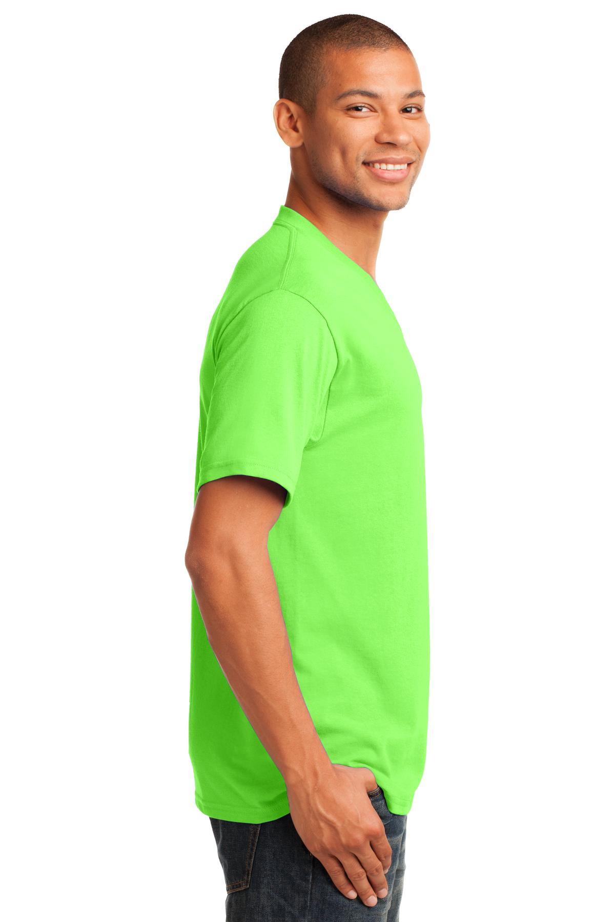 Port & Co Core Cotton V-Neck Tee. PC54V 41