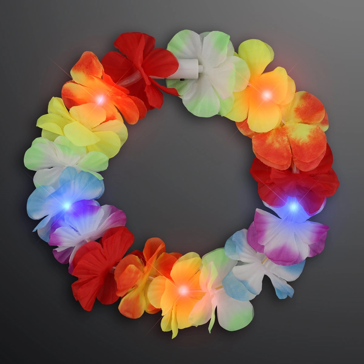 LED Value Flower Crowns, Lei Headband 25