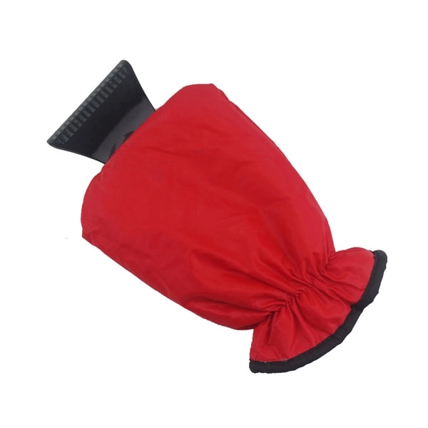Fleece Lined Ice Scraper Mitt 4