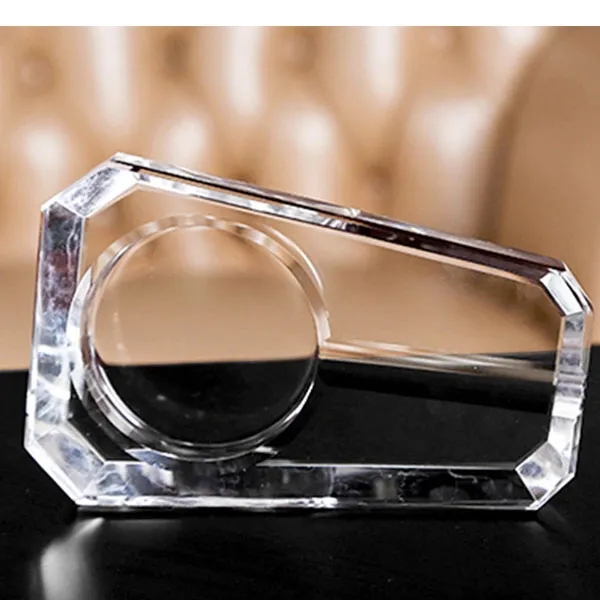 Clear Crystal Single Cigar Ashtray 4