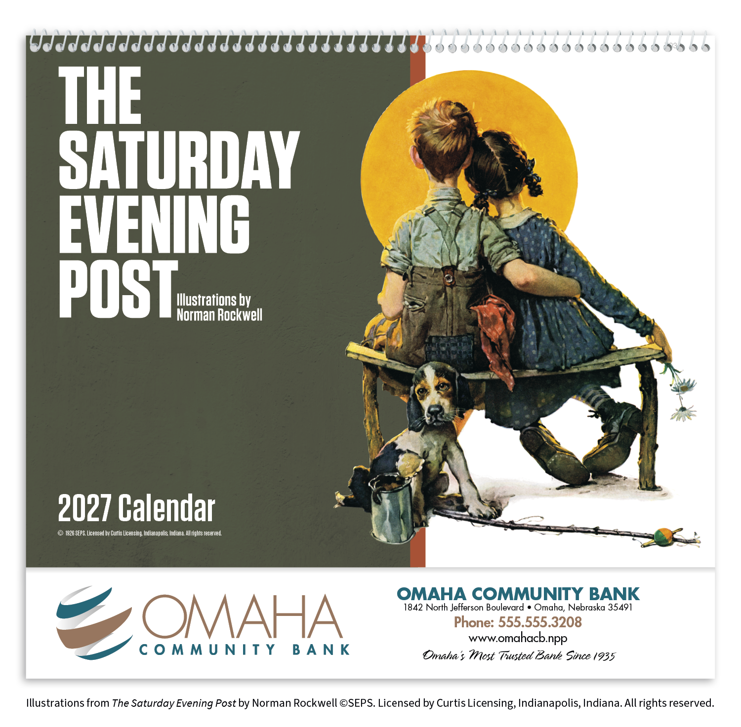 Good Value™ The Saturday Evening Post Illustrations by Norman Rockwell – Spiral Calendar 7