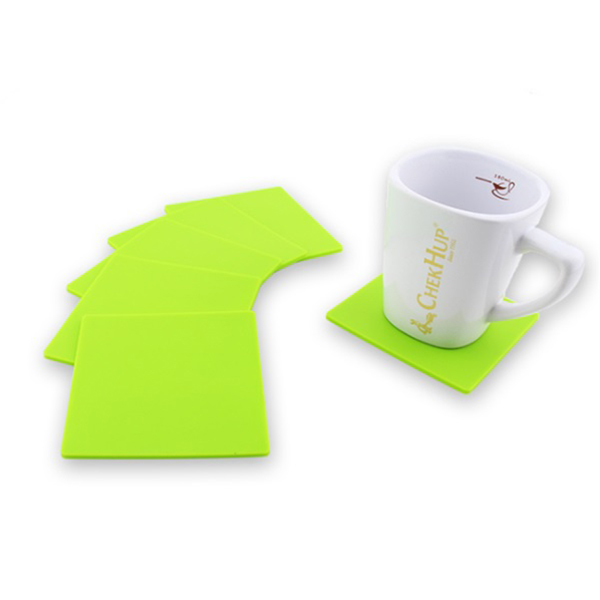Square Heat Insulation Silicone Coasters 3