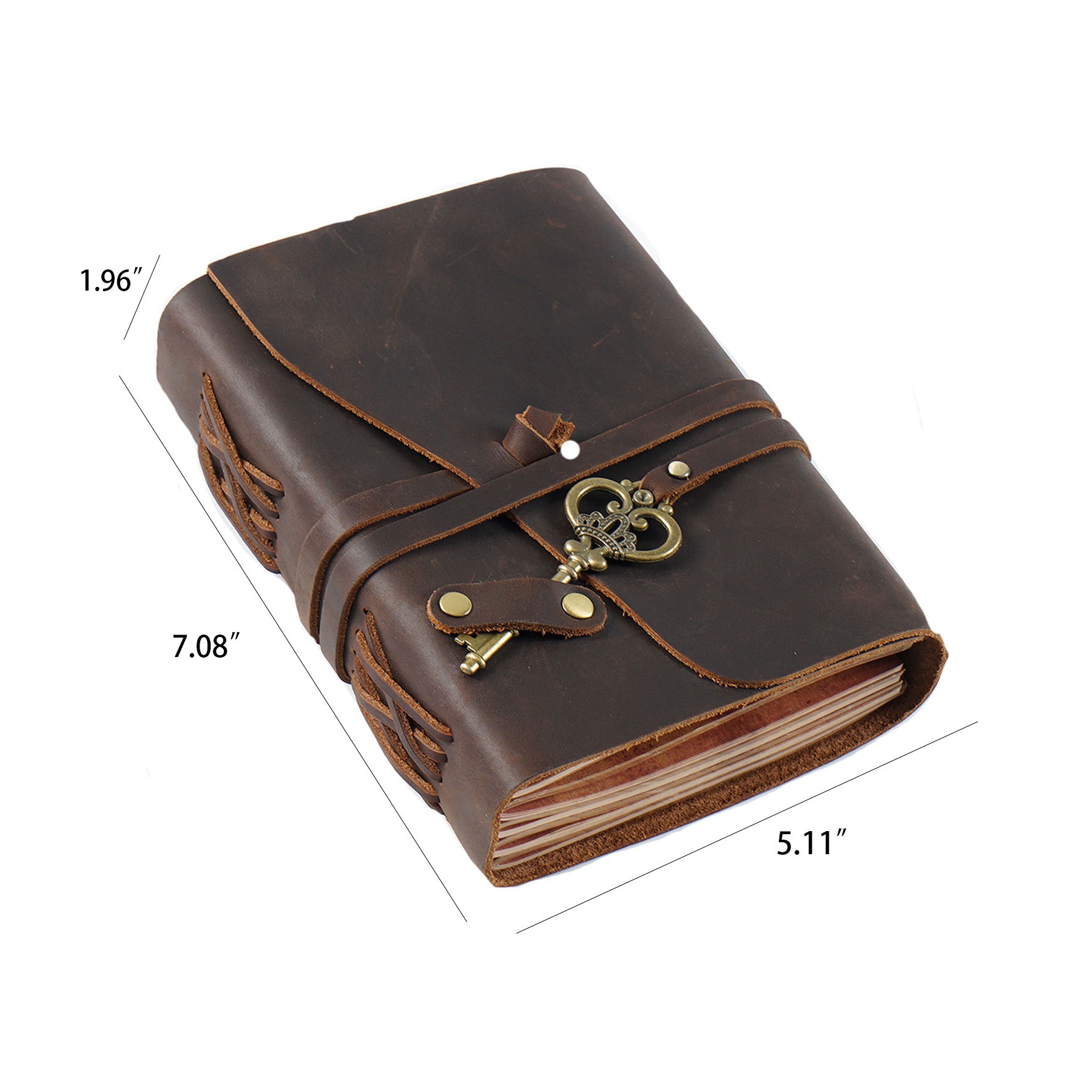 Vintage leather notebook 3