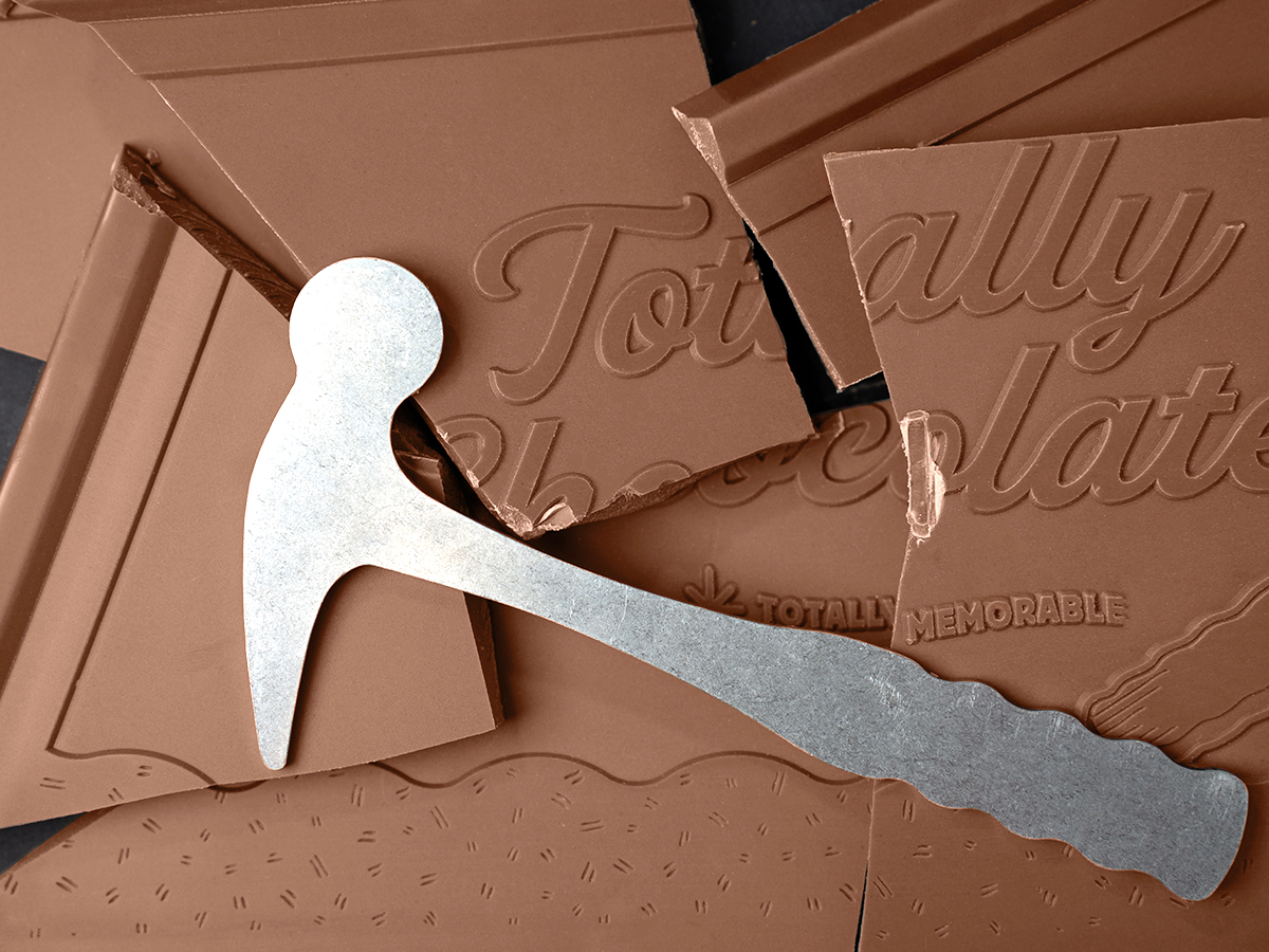 Mighty 8oz. Engraved Chocolate Bar with Luxury Custom Packaging 2