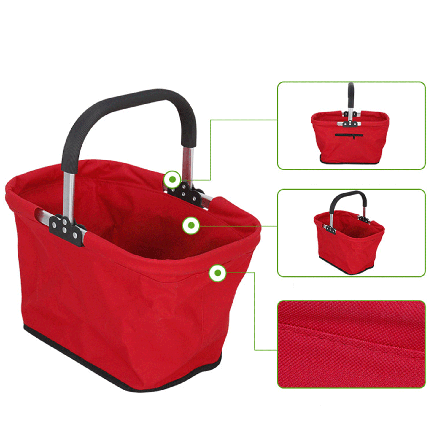 25L Custom Foldable Eco-friendly Basket 6