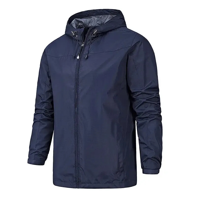 rPET Lightweight Windproof Waterproof Sports Jacket 4