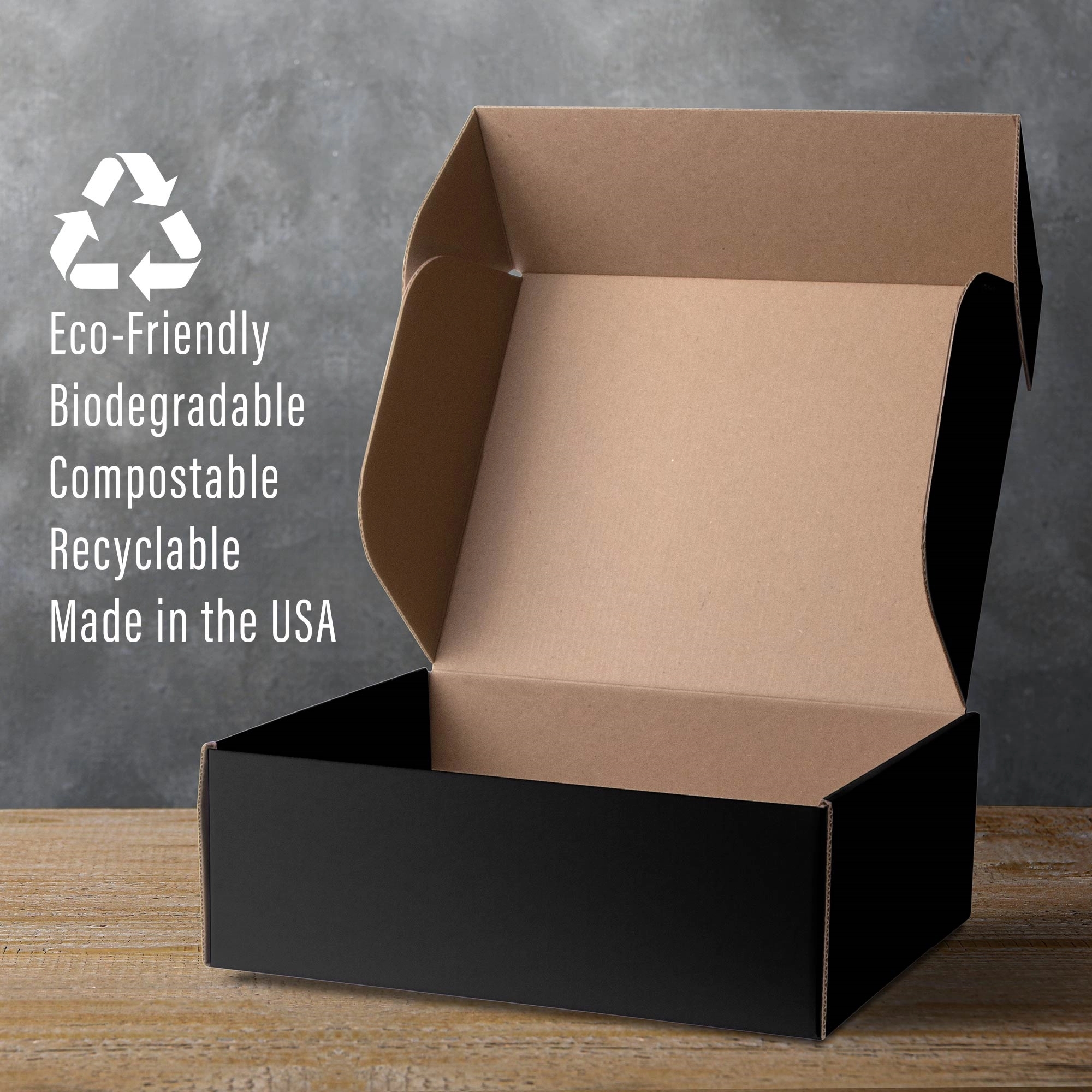 Screen Printed Corrugated Box Large 11x9x4 For Mailers, Gift 7