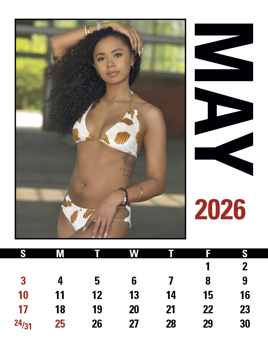 Triumph® Calendars Press-N-Stick Full-Color Header Sunshine Girls Calendar 30