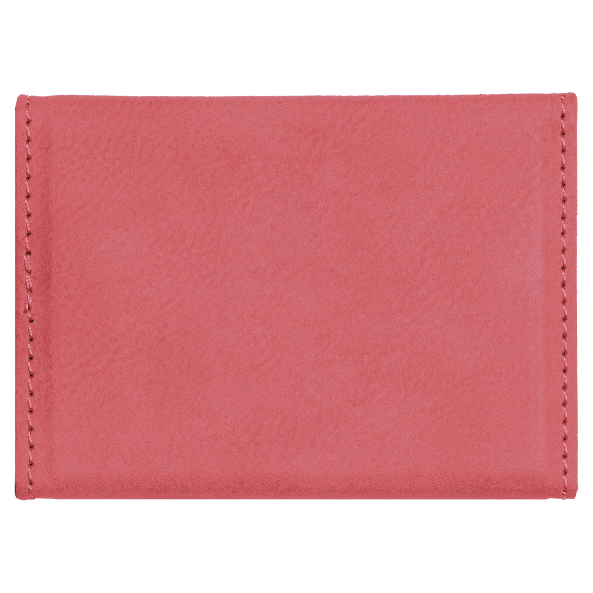 Pink Leatherette Business Card Holder 3