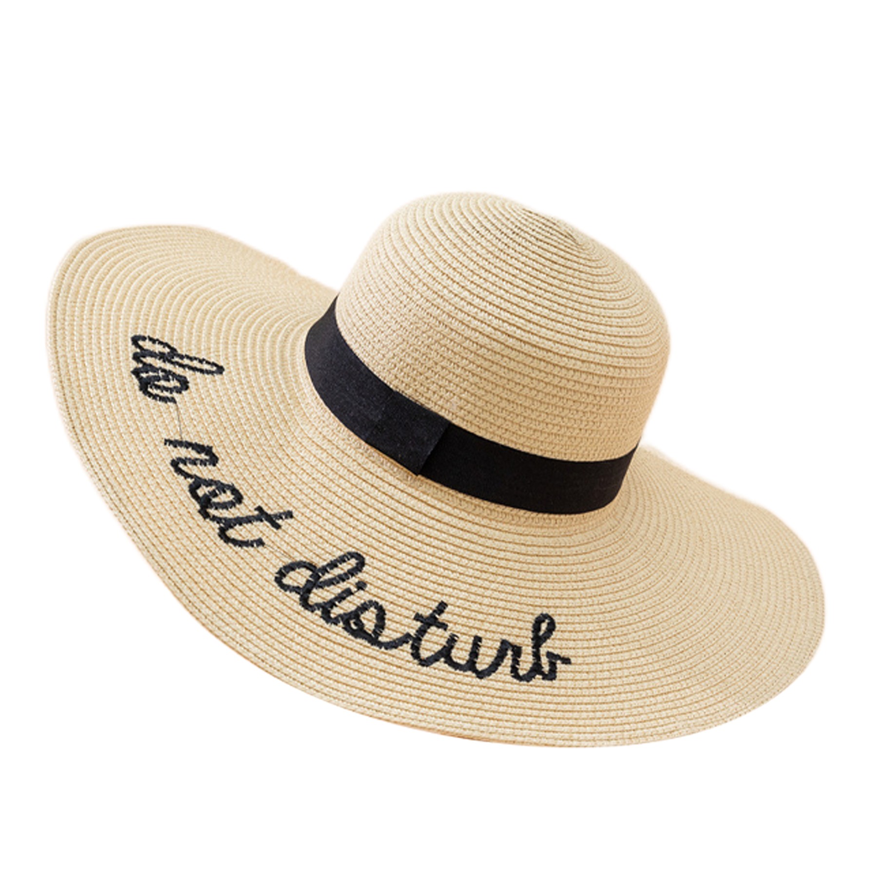 Wide Brim Beach Sun Hat 8