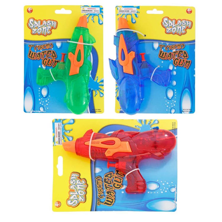 Water Shooter 7" - Assorted Colors 2