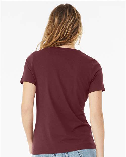 Women's Relaxed Jersey V-Neck Tee - 6405 52