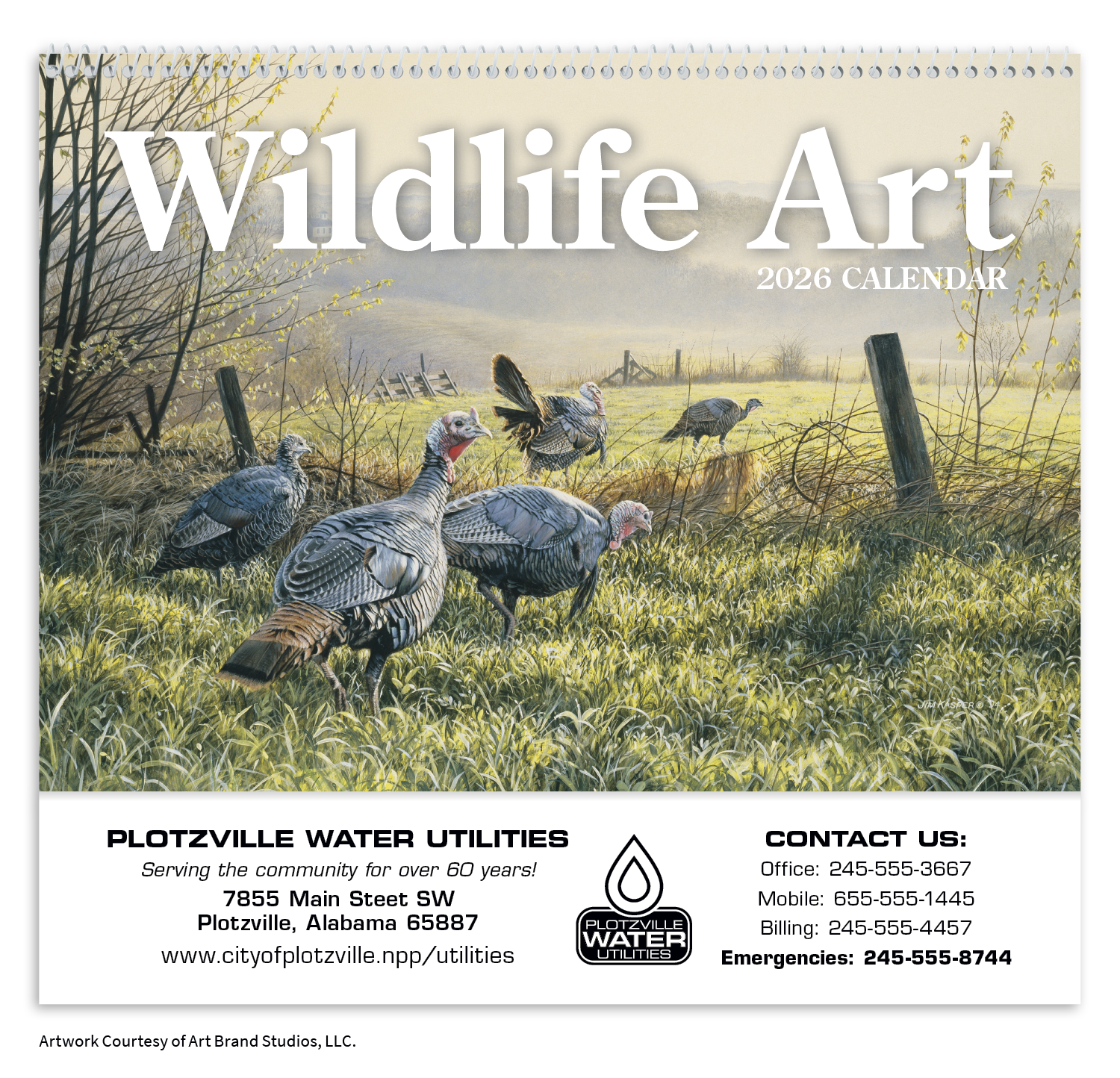 Triumph® Calendars Wildlife Art Pocket Calendar 7