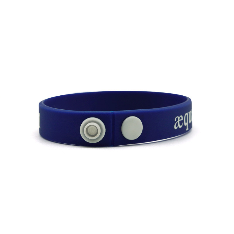 3D Embossed Silicone Wristband 1
