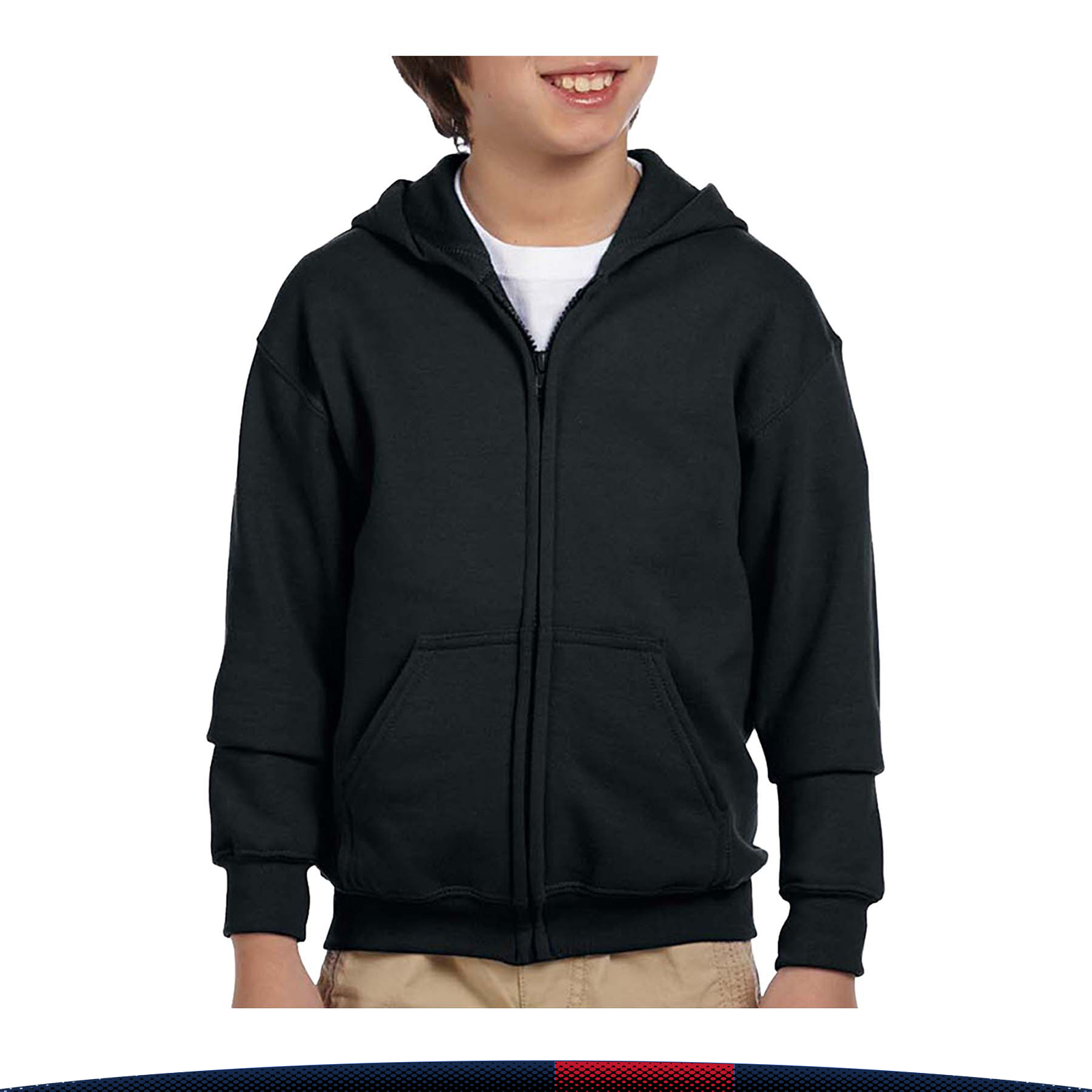 Gildan® Youth Full Zip Sweatshirts 6