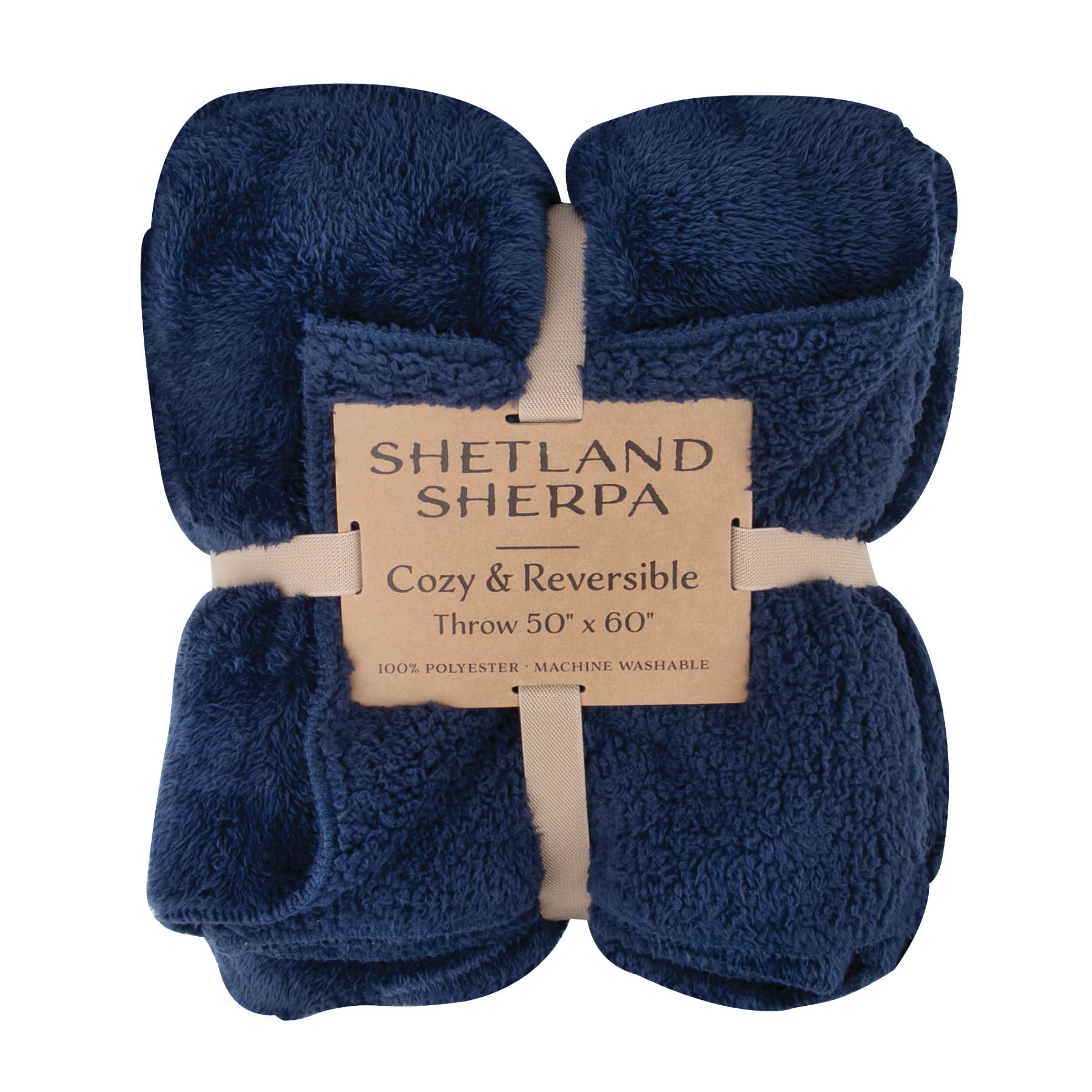 Shetland Sherpa 50 x 60 Reversible Blanket 31