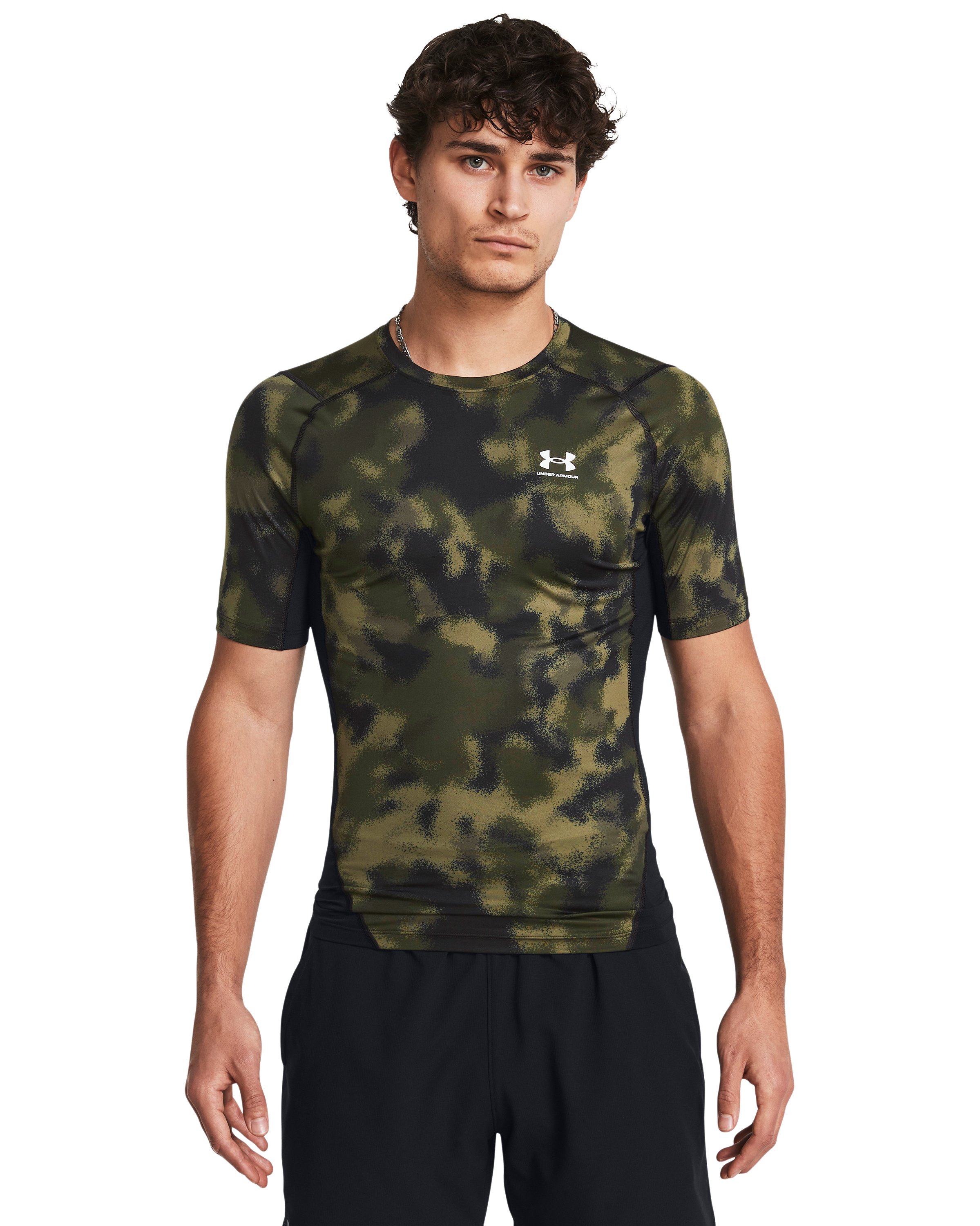 HeatGear Printed Men's Short Sleeve 4