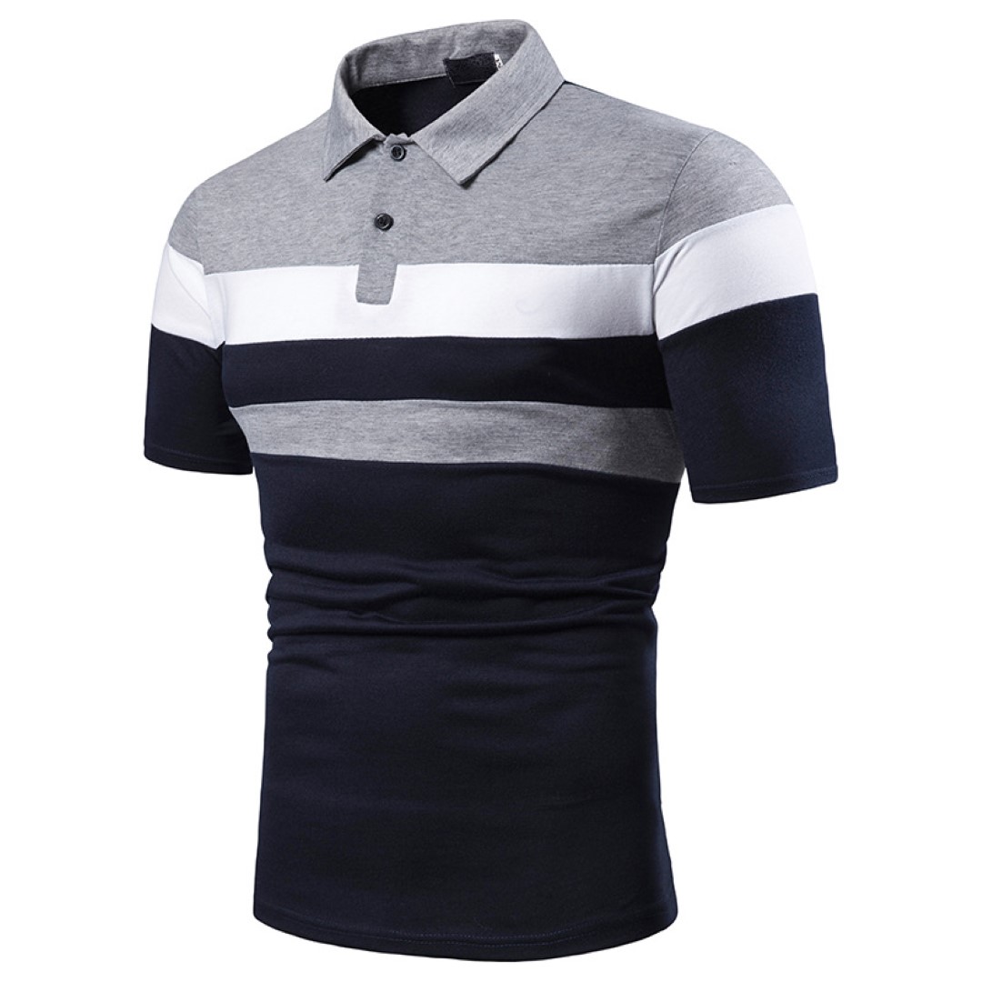 Casual Short-Sleeved Men Lapel 4