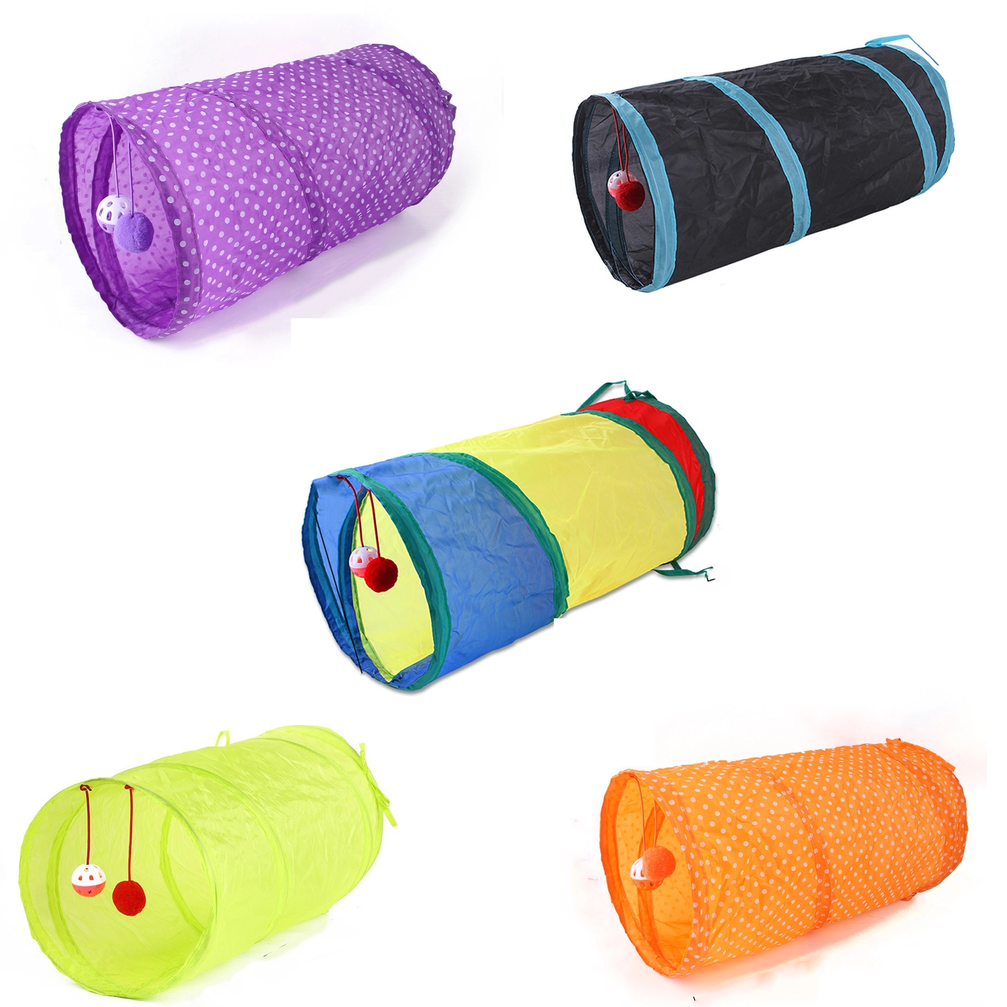 Cat Tunnel Funny Long Pet Play Toy(Full Color) 8