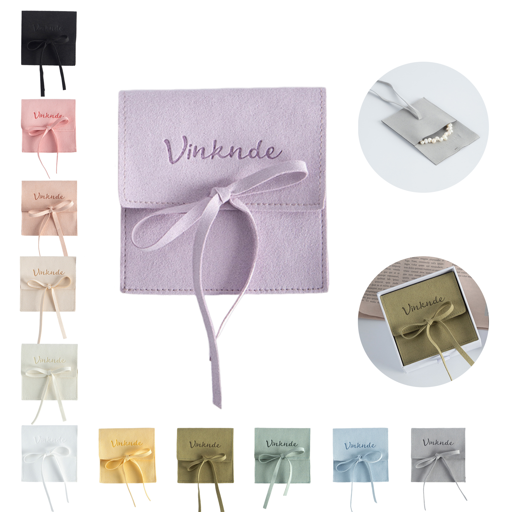 MOQ100 Small Jewelry Bags 2