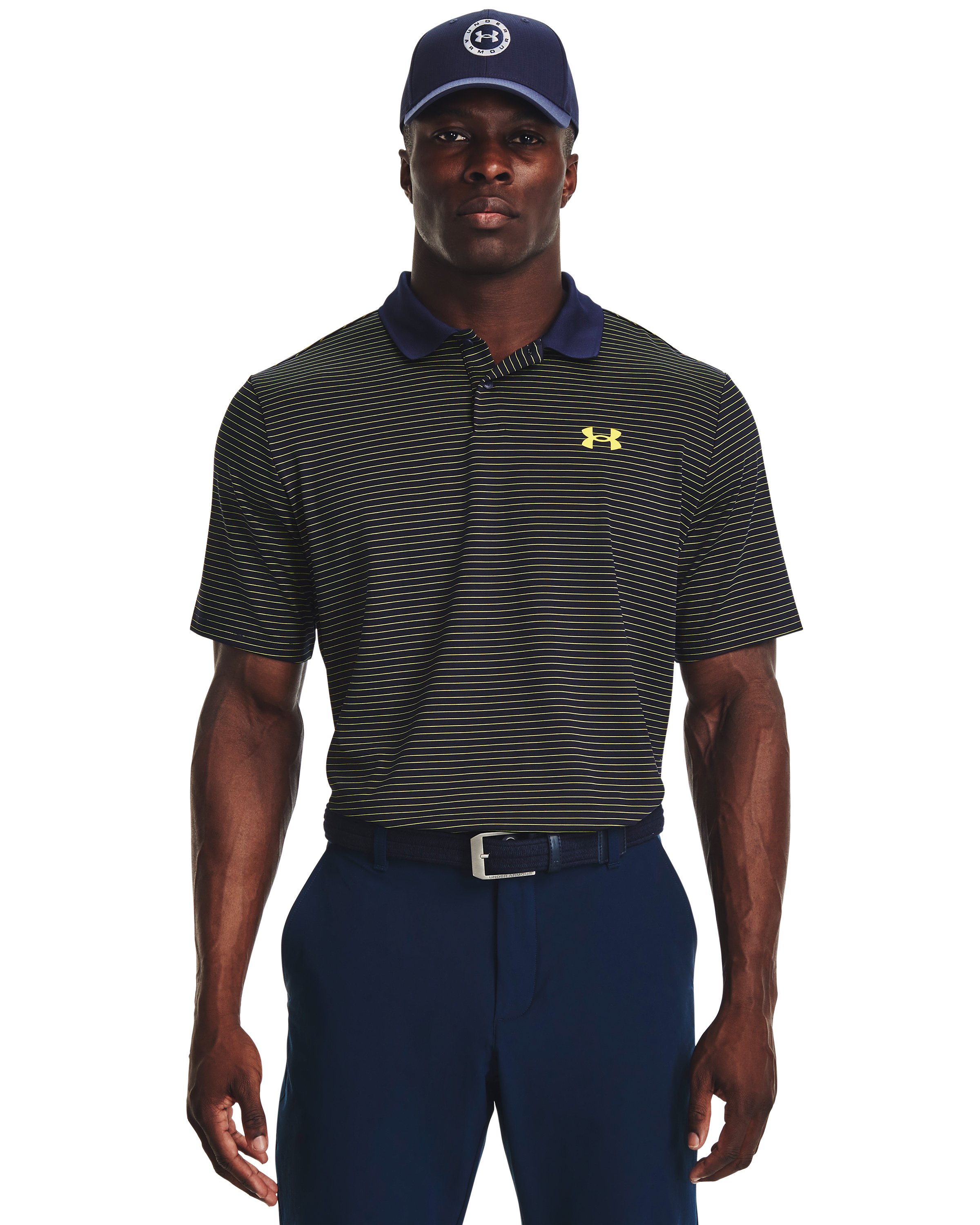 UA Matchplay Stripe Men's Polo 6