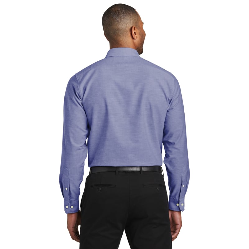 Port Authority Slim Fit SuperPro Oxford Shirt. 4