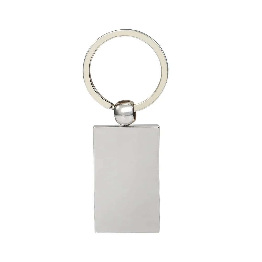 Reflection Flat Metal Keychain 5