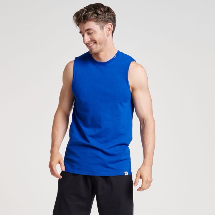 RUSSELL ATHLETIC DRI-POWER® CVC Performance Unisex Muscle T-Shirt 27