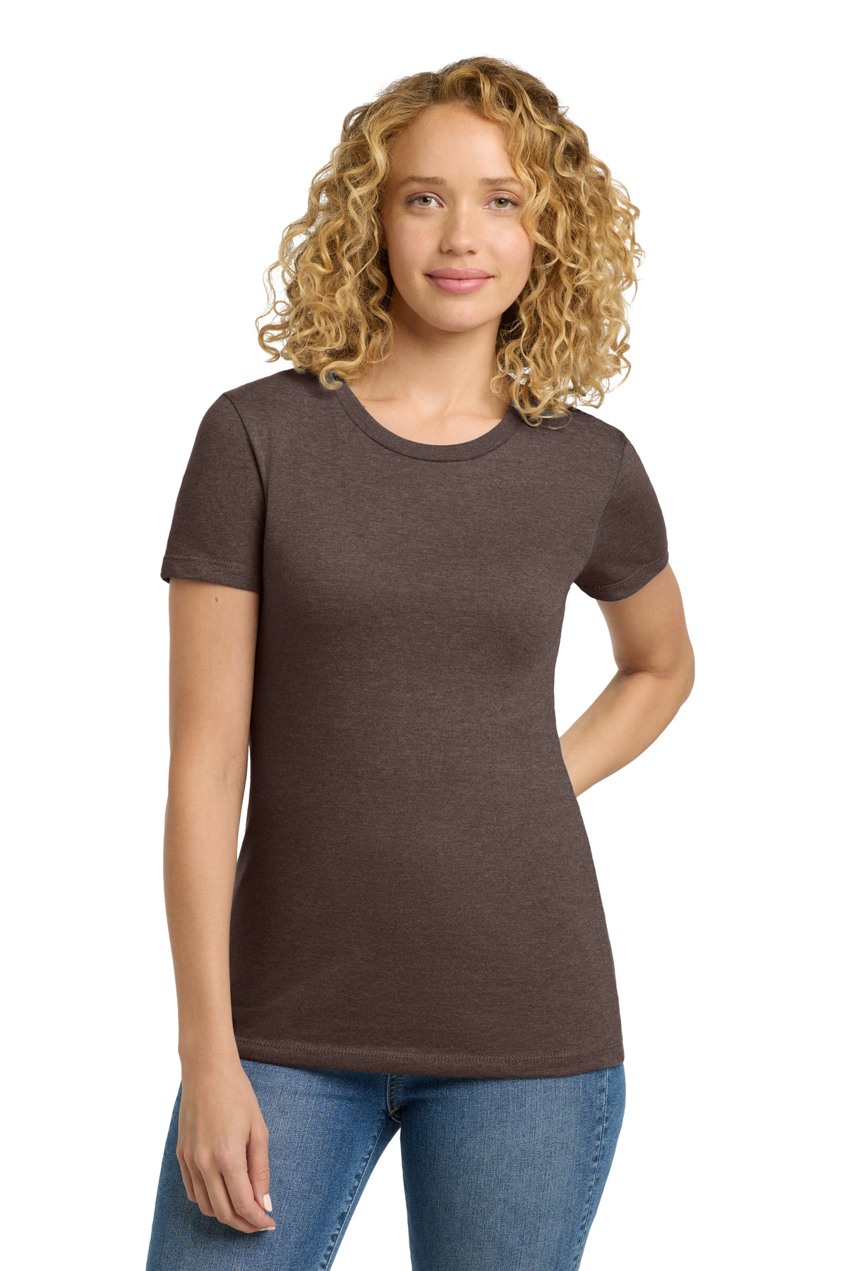 Next Level Apparel Women's CVC Tee. NL6610 62