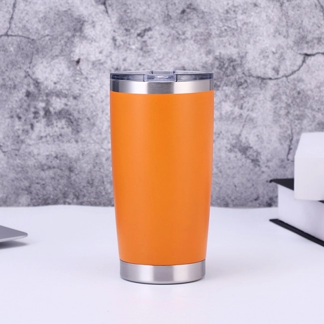 Vacuum Insulated Tumbler, 20oz./Stainless Steel Sport Cup 4