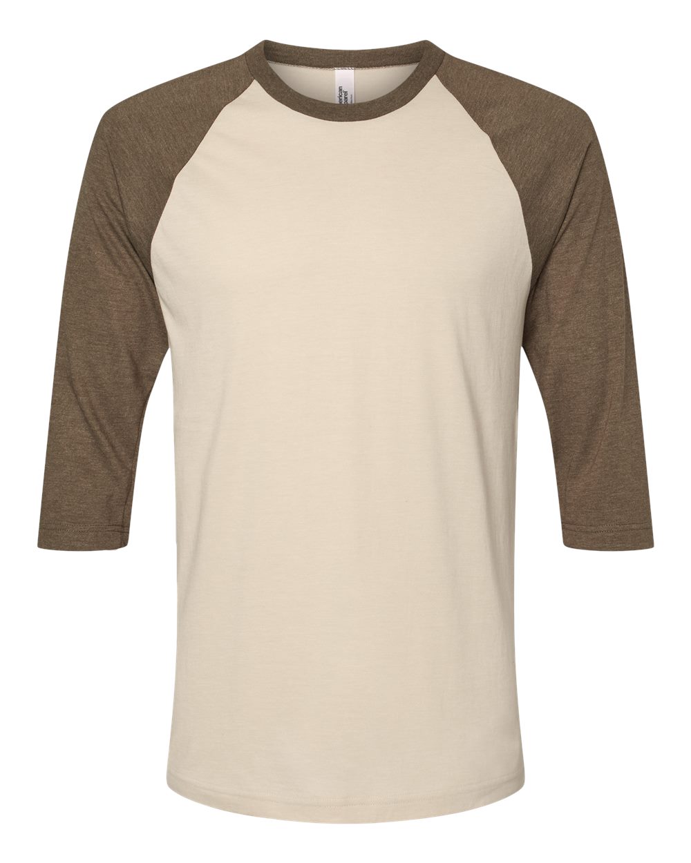Unisex CVC Three-Quarter Sleeve Tee - 2003CVC 7