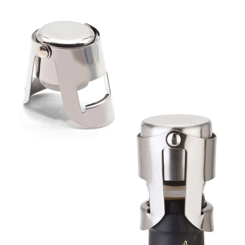 Stainless Steel Champagne Sealer Stopper 6