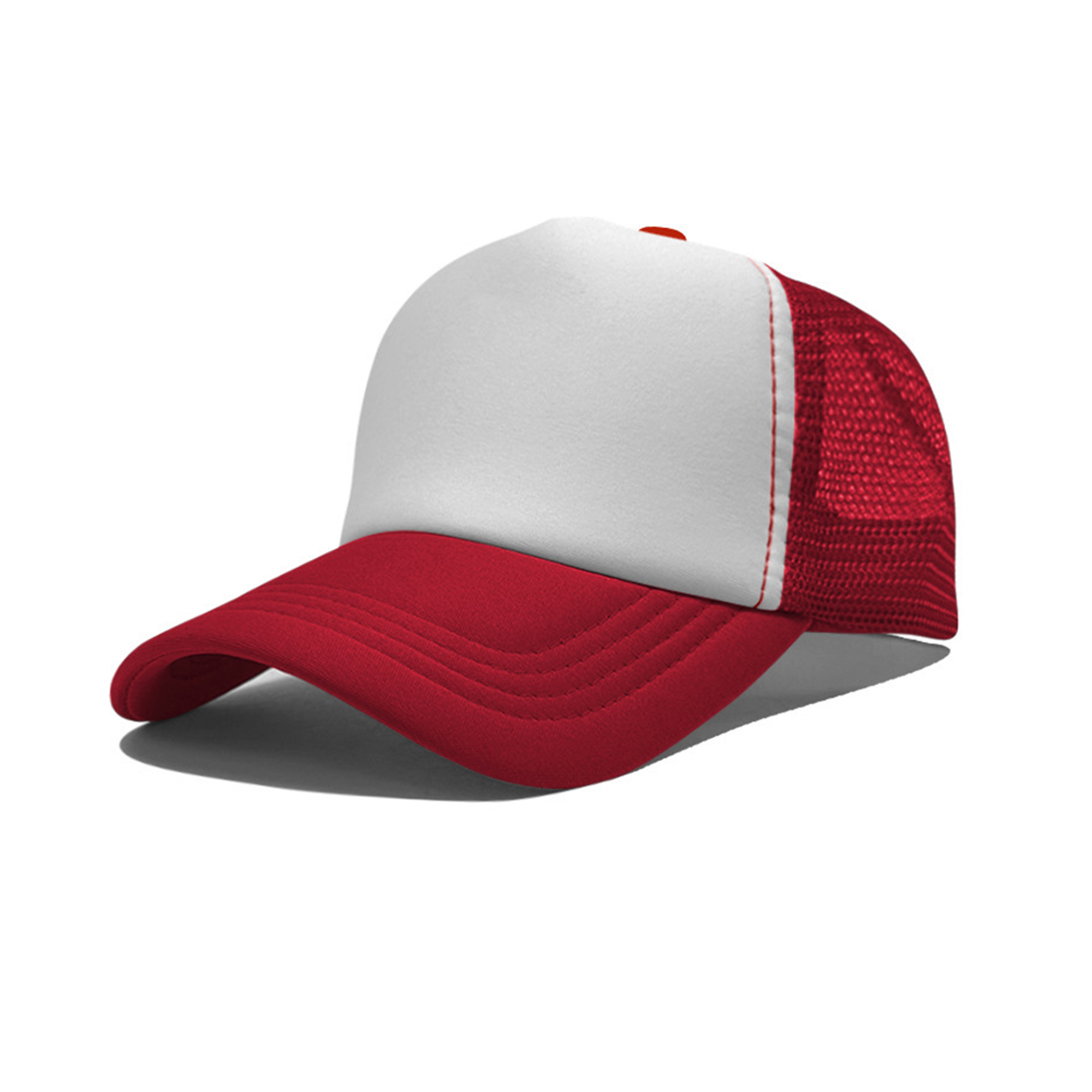Adjustable Mesh Trucker Hat With Soft Foam Front 2