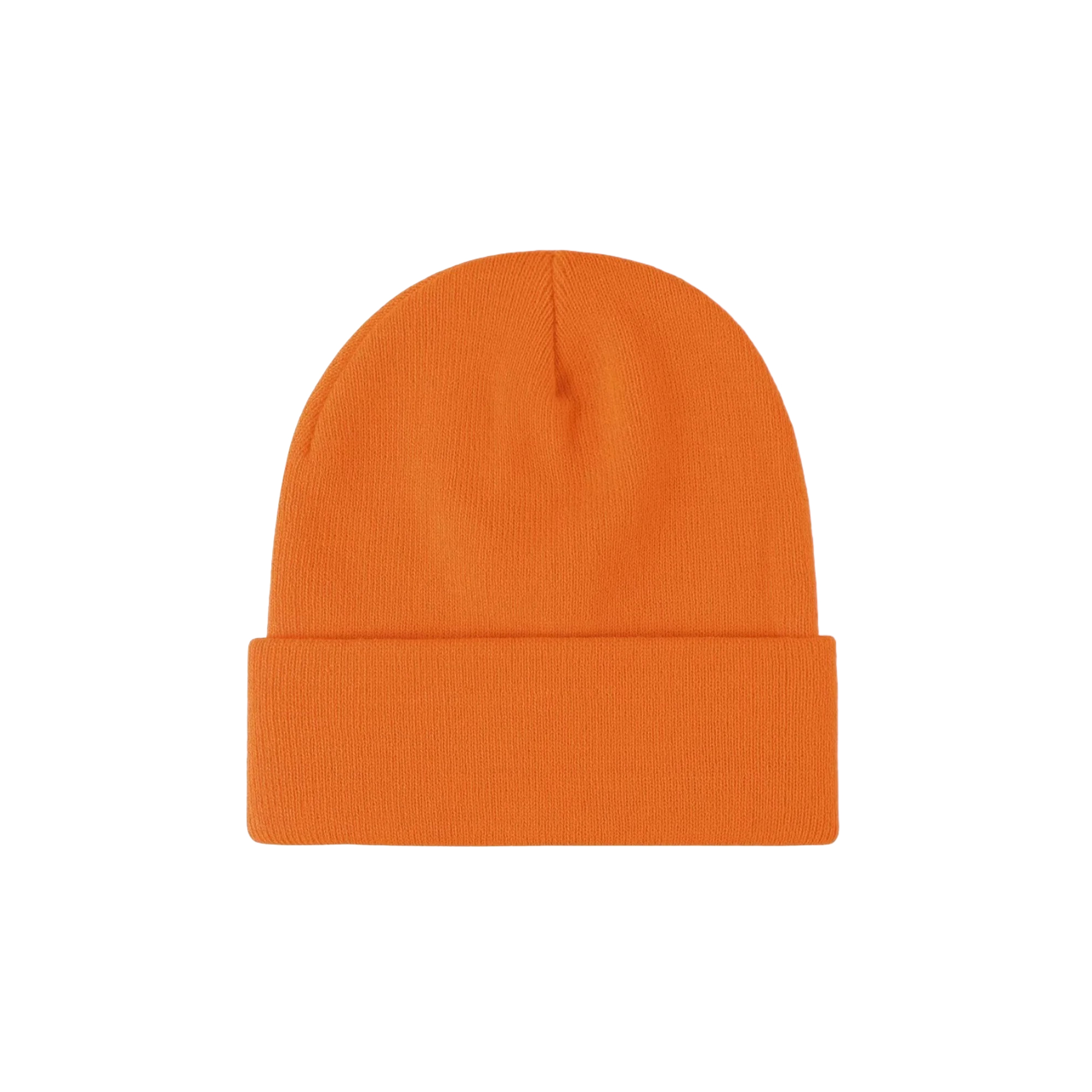 Soft Knit Cuffed Beanie Solid Color 15