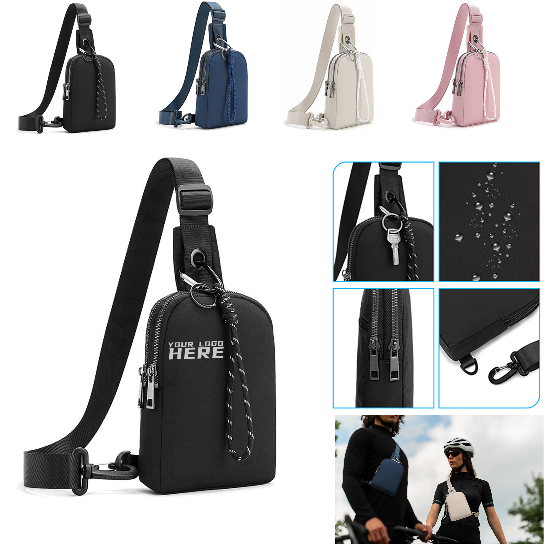 Unisex Crossbody Fanny Pack 2