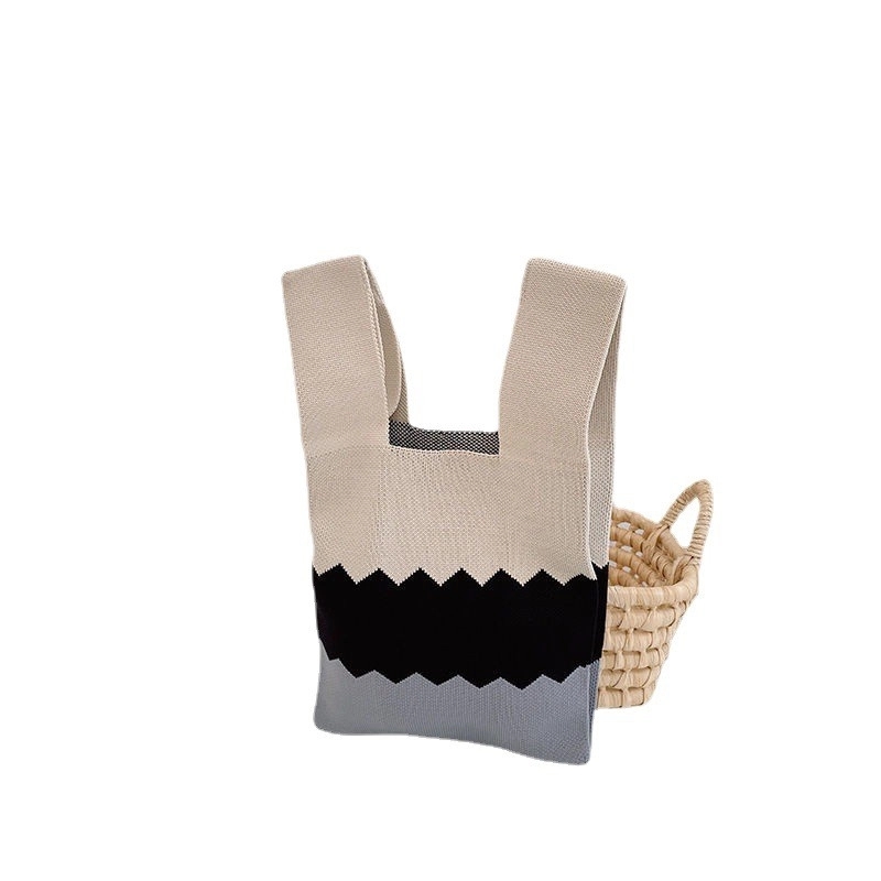 Vest Three-Color Shopping Tote Bag 8