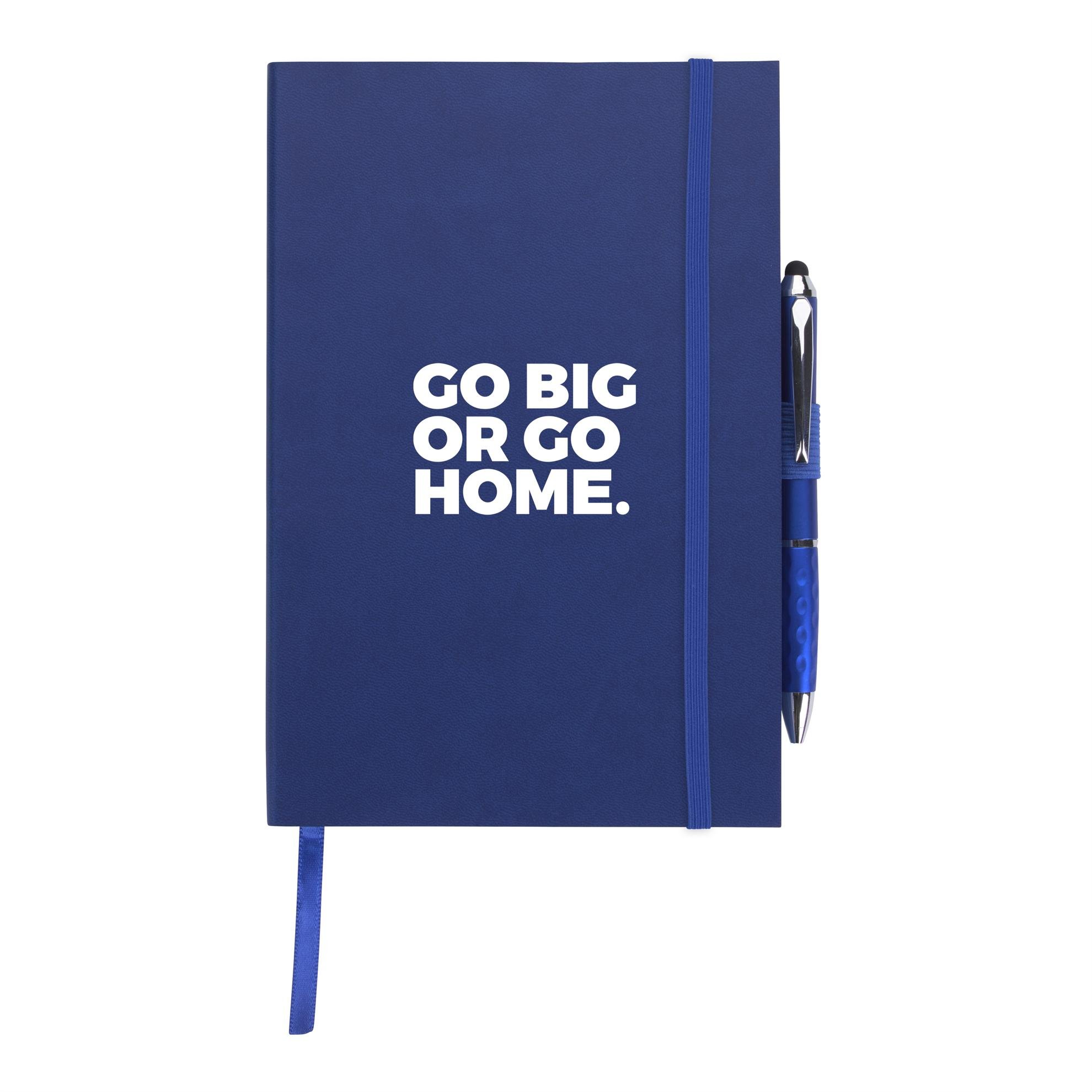 Good Value™ Color Edge Journal with Metallic Stylus Pen 36