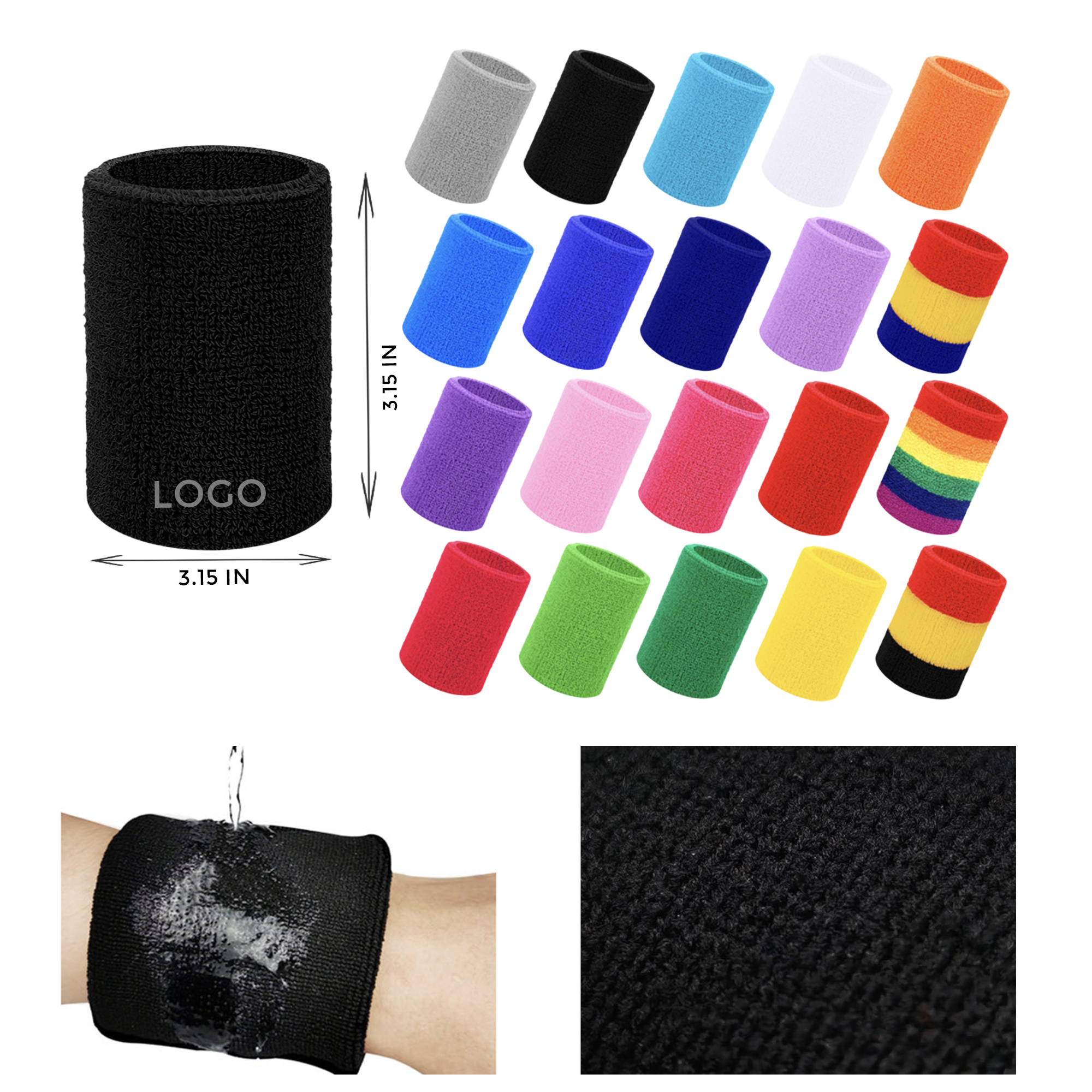 MOQ 10 PCS Stylish Sports Wrist Guard 1