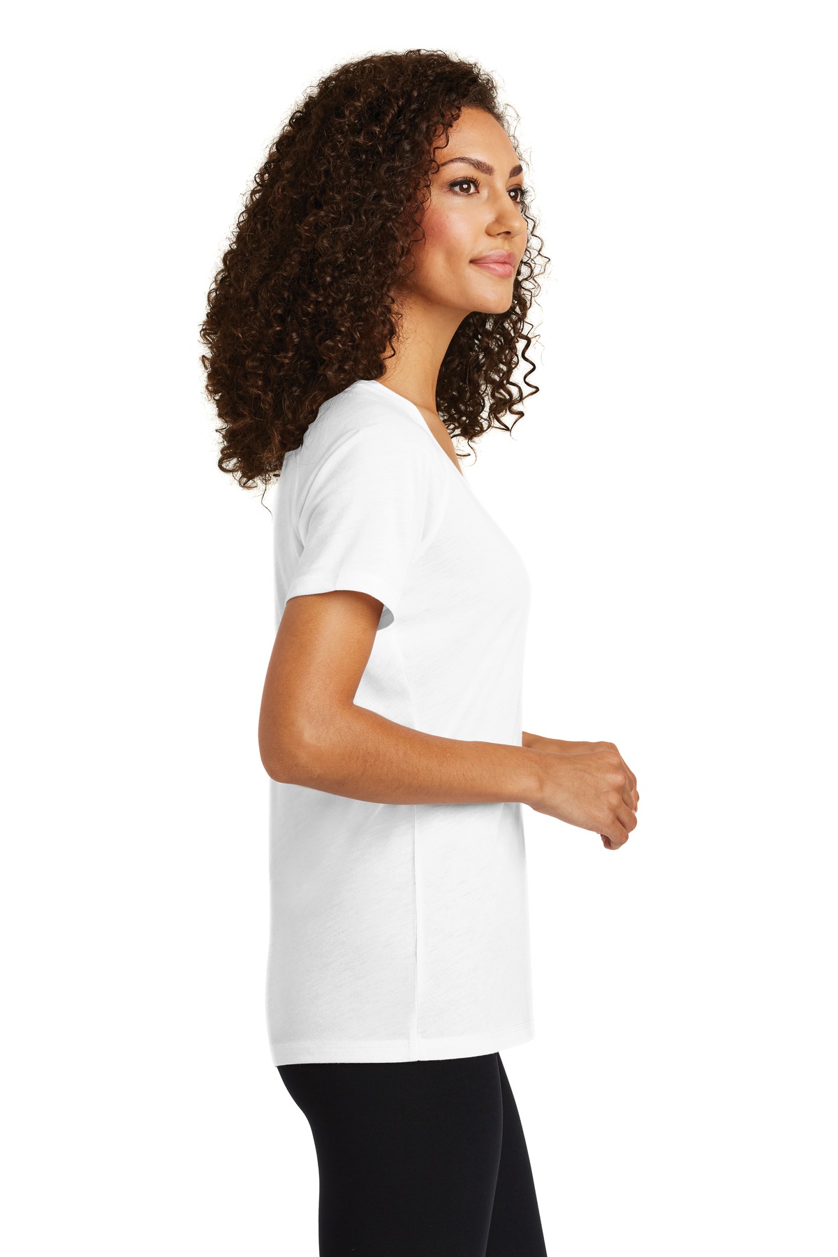 Sport-Tek Women's PosiCharge Tri-Blend Wicking Scoop Neck Raglan Tee. LST400 54