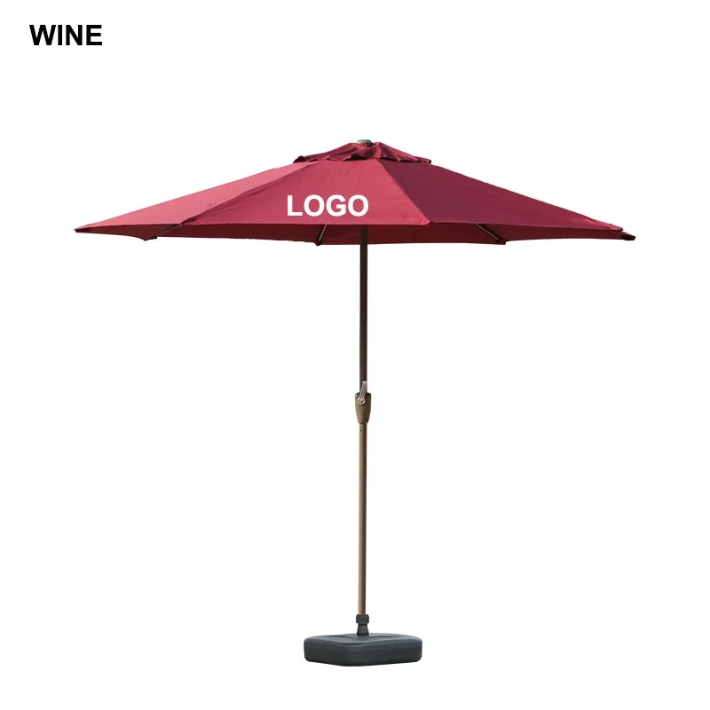 9' Outdoor Market Patio Umbrella 3