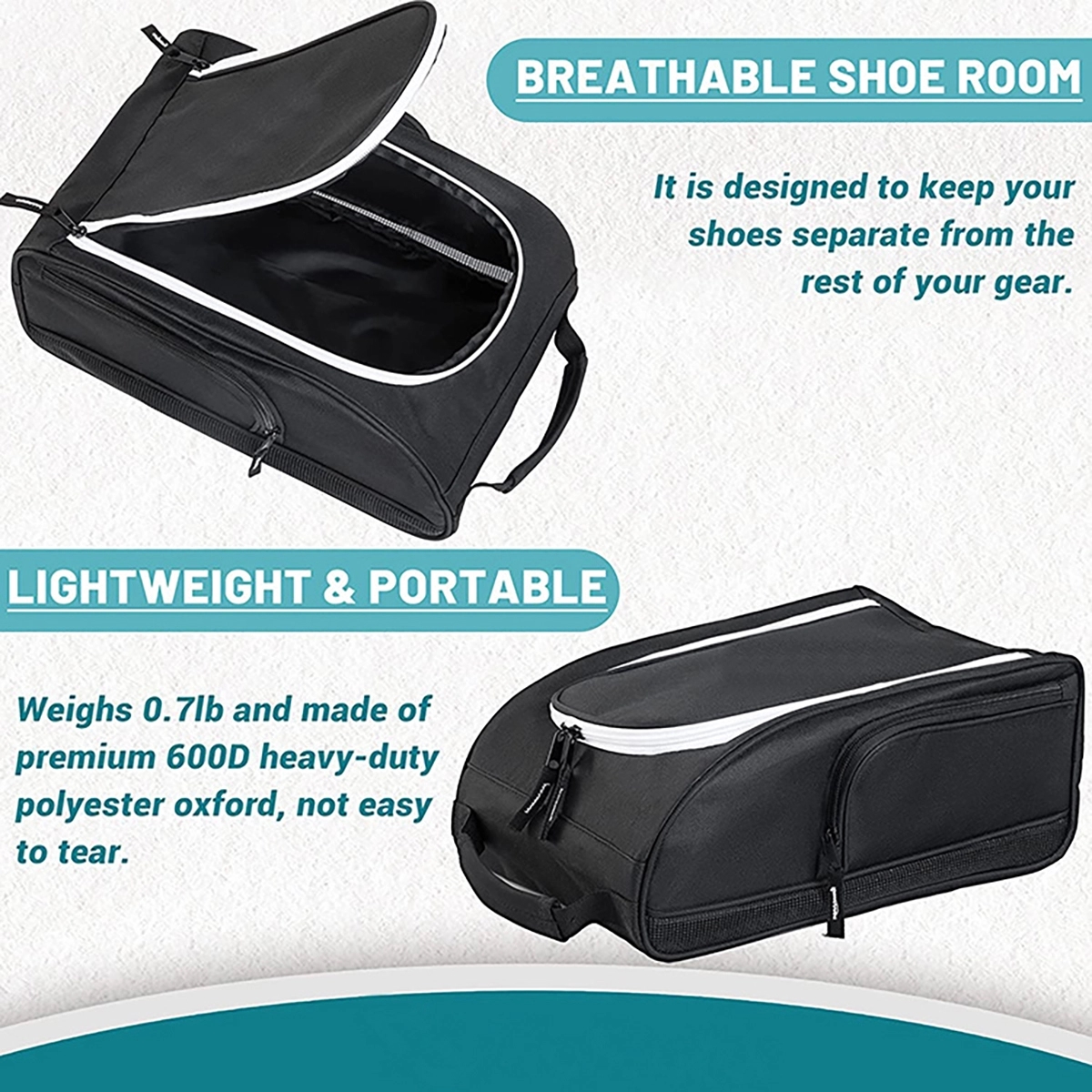 Portable Golf Shoe Bag 3